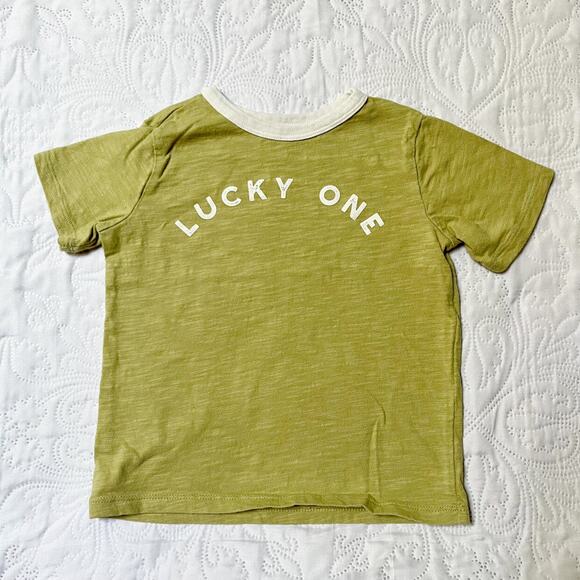 Little Co Lucky One Graphic Tee Size 3T - Picture 2 of 5